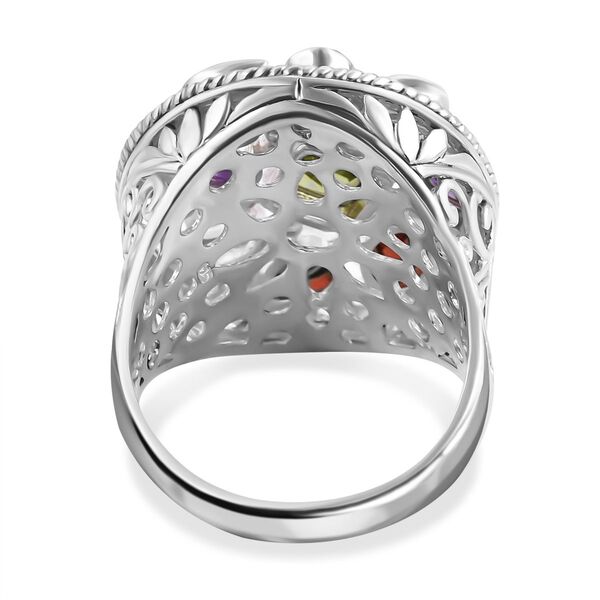 Royal Bali Kollektion- Multi-Edelstein-Ring- 4,77 ct. image number 4