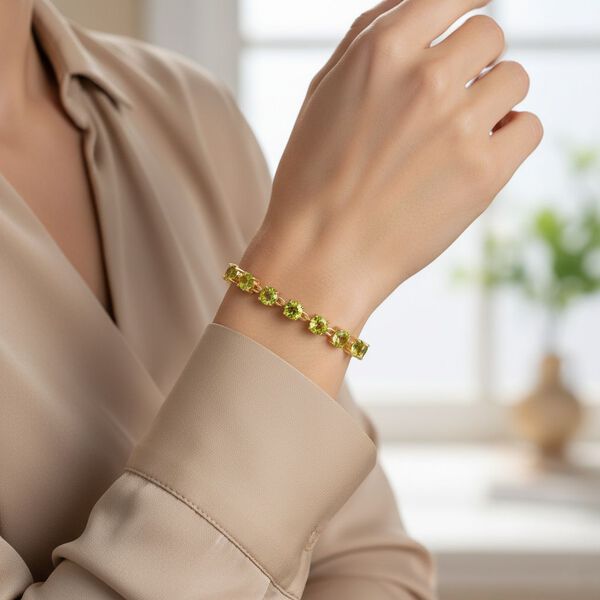 D'Joy AA Peridot 19cm Armband - 13,99 ct. image number 2