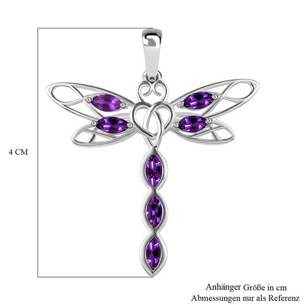 Afrikanischer Amethyst-Anhänger - 0,98 ct. image number 5
