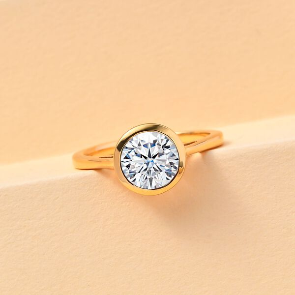 Moissanit Ring - 1,74 ct. image number 9