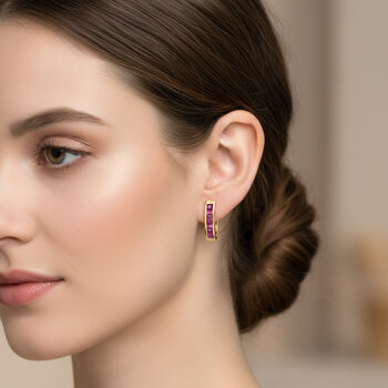 D'Joy AA burmesische Rubin Ohrringe - 0,88 ct.