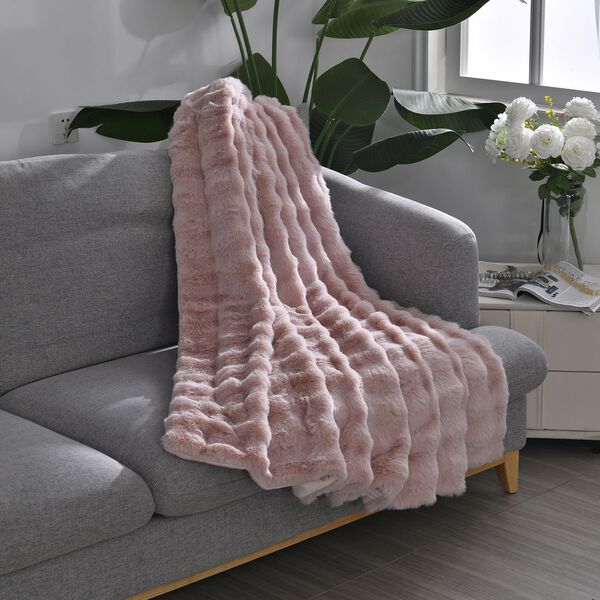 Luxus Edition Premium Decke, rosa