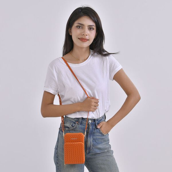 Passage - RFID Crossbody-Tasche, Orange image number 2
