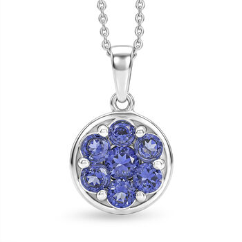 D'Joy AA Tansanit Anh&auml;nger mit 50cm Kette - 1,34 ct.