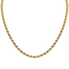 Italienische Kordel-Collier, ca. 50 cm, 925 Silber ros&eacute;vergoldet, ca. 23,65g