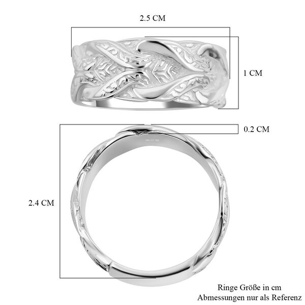 925 Silber Ringe (Gr&ouml;&szlig;e 17.00) ca. 7,18g image number 6