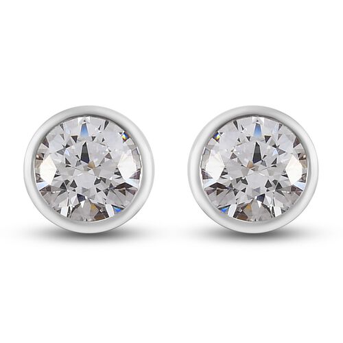 LUSTRO STELLA Zirkonia Ohrstecker - 2,88 ct. image number 0