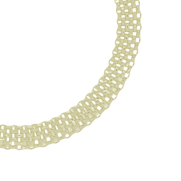 Netz-Design 19cm Armband und 50cm Halskette image number 2