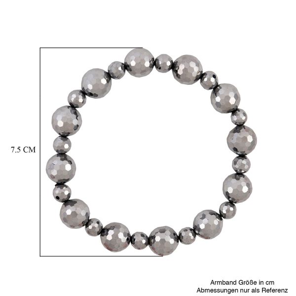 Flexibles, facettiertes Terahertz Armband - 150 ct. image number 2