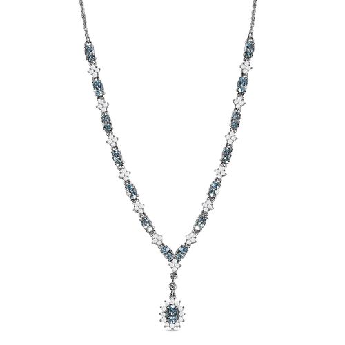 Santamaria Aquamarin Collier, ca. 45 cm, ca. 4,64 ct image number 0