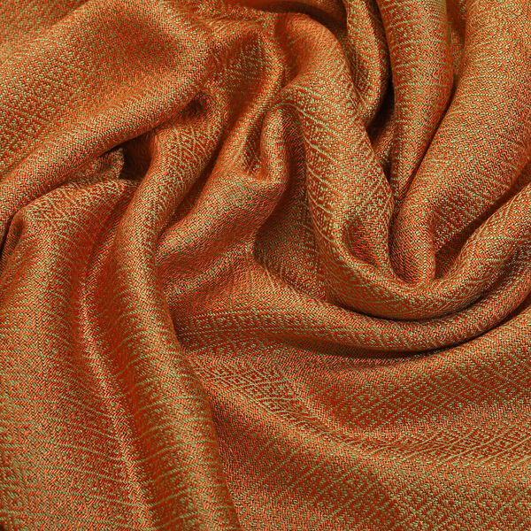 Doppelgewebter Schal, Nude image number 8