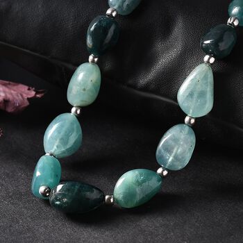 AA Grandidierit Halskette, 45 cm - 167 ct.