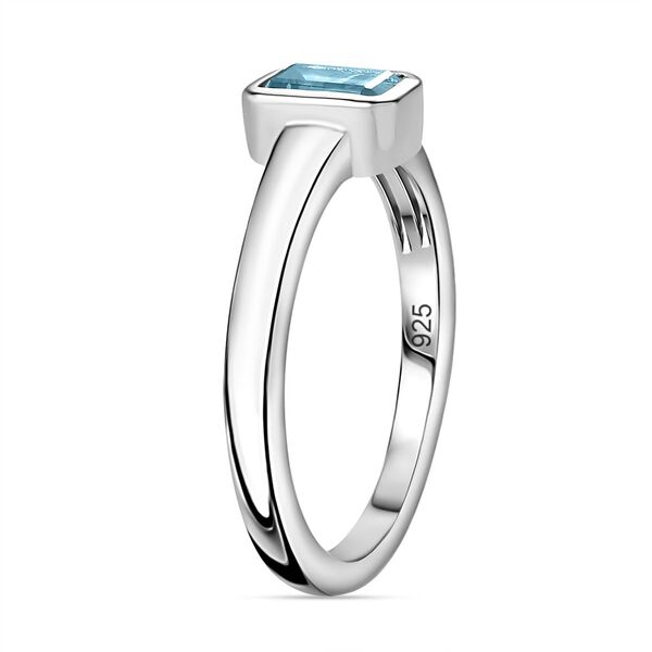 Espirito Santo AAA Aquamarin und Zirkon Ring, ca. 0.59 ct. image number 5