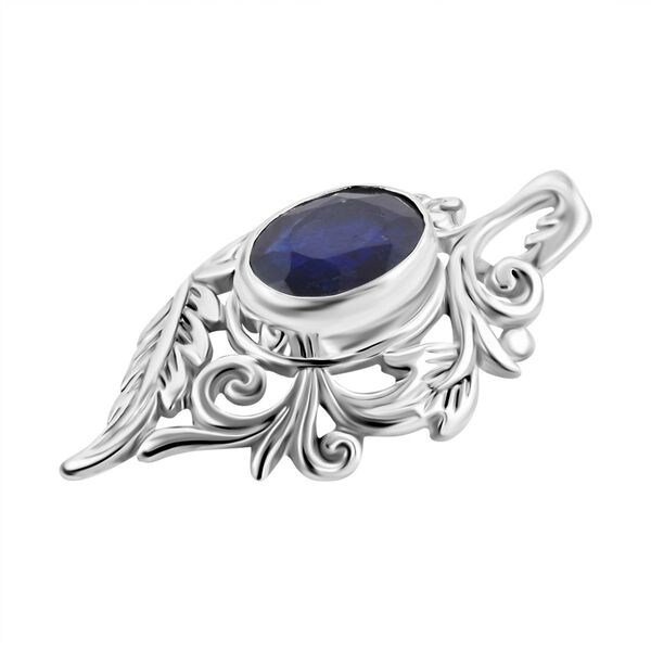 Royal Bali - Blauer Saphir-Anh&auml;nger, 925 Silber ca. 1,50 ct image number 3