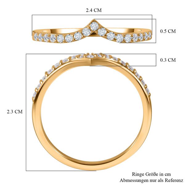 Moissanit Ring - 0,23 ct. image number 5