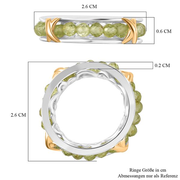 Natürlicher Peridot Ring - 6 ct. image number 7