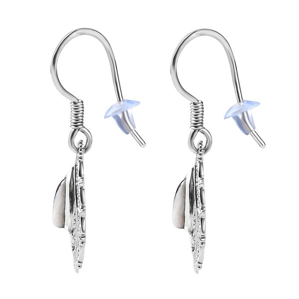 Wei&szlig;e B&uuml;ffel-Ohrringe - 1,48 ct. image number 4