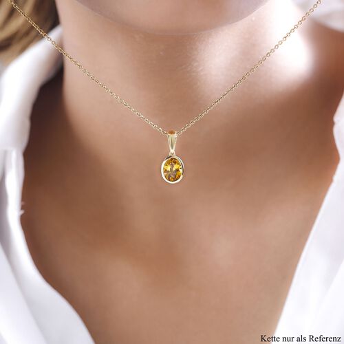 AAA Premium brasilianischer Heliodor-Anhänger - 1,62 ct. image number 1
