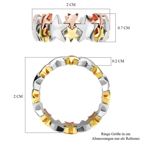 Dreifarbiger Stern-Bandring image number 5