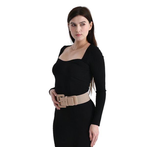  Square buckle belt image number 1