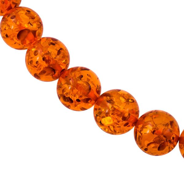 Synthetischer Bernstein Kette 61 cm image number 4