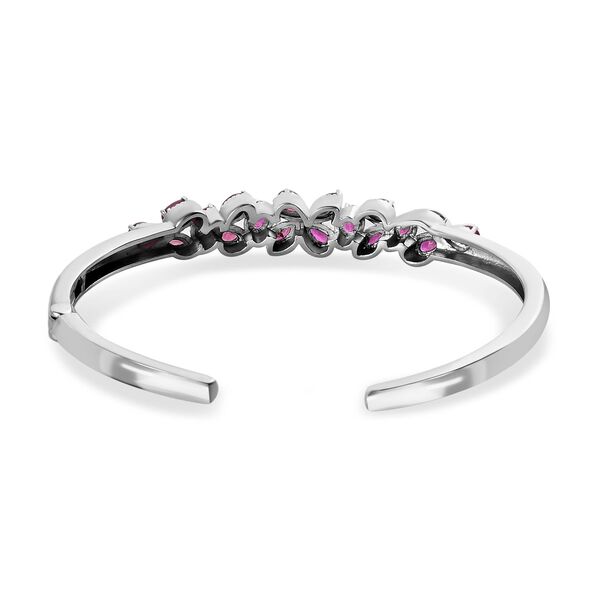 Afrikanischer Rubin (Fissure gefüllt) Armreif, 19 cm - 4,52 ct. image number 5