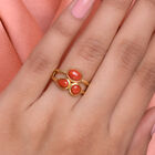 Koralle-Ring - 2,02 ct. image number 2