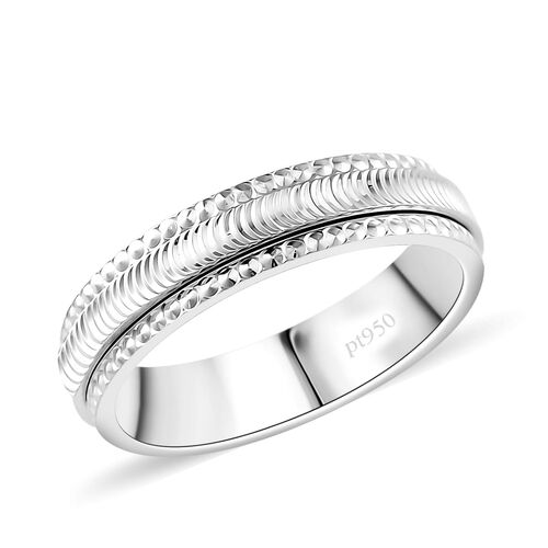 950 Platin Ring (Größe 17.00) ca. 7,20g image number 0