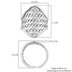 925 Silber Ring (Größe 20.00) ca. 6,04g image number 5