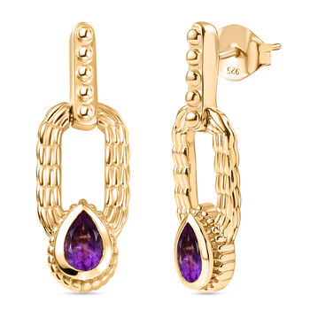 EVER TRUE Bolivianischer Amethyst Ohrringe Nickelfreies Messing ca. 0.78 ct