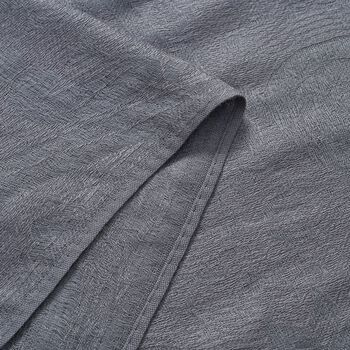 Jacquard Paisley Schal, Grau