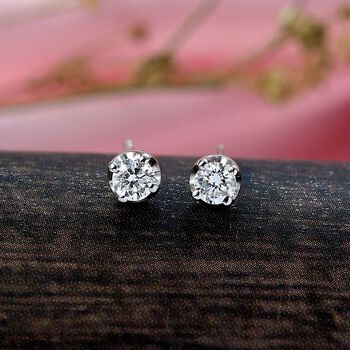 LUXURIANT SI-GH Labor Diamant Ohrringe - 0,20 ct.