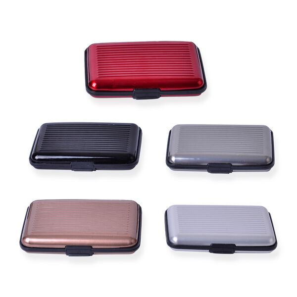 5er-Set Kreditkartentuis RFID Schutz image number 1