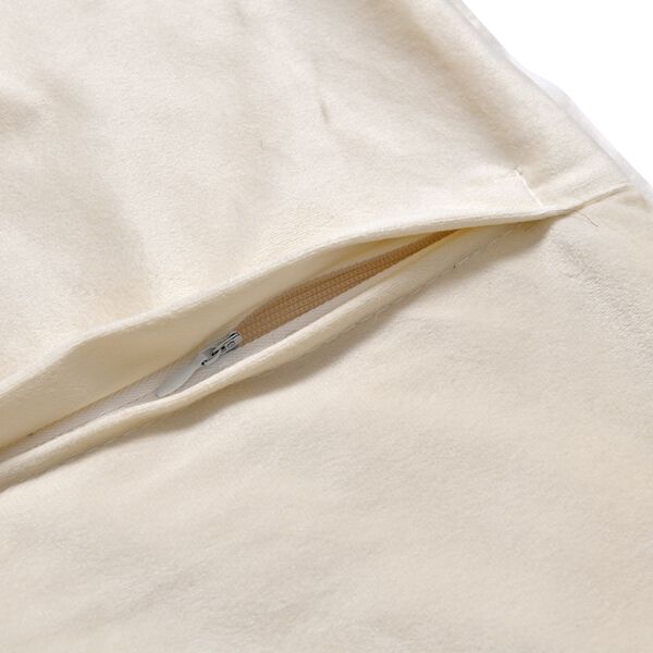 2-tlg. Zierkissenbezüge, 60x60 cm und 45x45 cm, beige image number 5