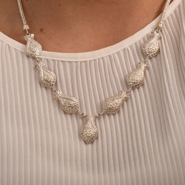 Royal Bali Kollektion - 925 Silber Halskette ca. 50 cm ca. 44,64g image number 2