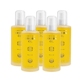 SQIN Botanicals 5er-Set Kaltgepresstes, natürliches Jojobaöl, 200ml SQIN Botanicals 5er-Set Kaltgepresstes, natürliches Jojobaöl, 200ml