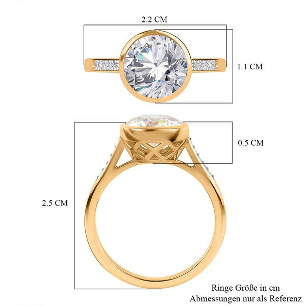 Moissanit Ring - 2,62 ct. image number 5