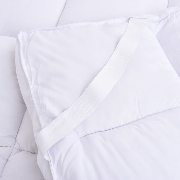 SERENITY NIGHT - Alternativ Daunen Matratzenauflage, Elastische B&auml;nder an den Ecken Gr&ouml;&szlig;e 150x200x7.5 cm image number 3