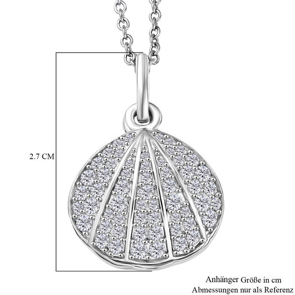 EVER TRUE Süßwasser Perle, Weißer Zirkon Schmuckset ca. 50 cm 6.89 ct image number 6
