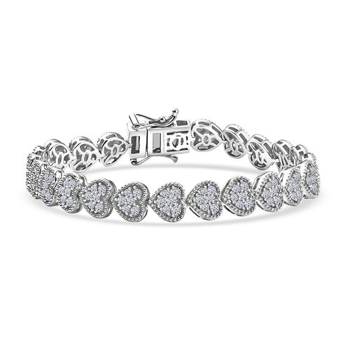 LUXURIANT DIAMOND- SGL zertifiziertes SI-GH Labor Diamant Armband - 4 ct. image number 0