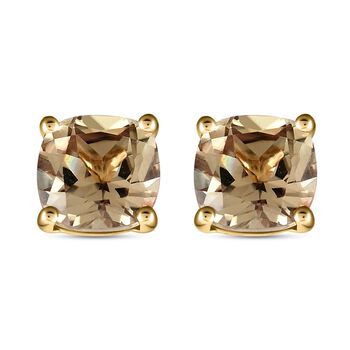 ILIANA AAA Turkizit Ohrstecker, 750 Gelbgold ca. 3,35 ct