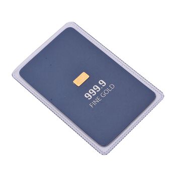 Der ultimative Luxus-Schatz - 999 Gold-Barren