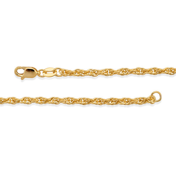 ILIANA - spezial Kordelkette, ca. 50 cm, 750 Gelbgold ca. 5,05g image number 6