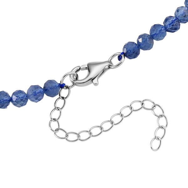 D'Joy Santamaria Aquamarin Halskette ca. Flexibles cm 925 Silber rhodiniert ca. 45,00 ct. image number 5