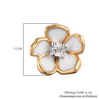 Diamant Ohrringe 925 Silber vergoldet image number 4