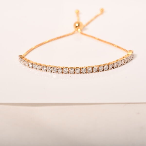 LUXURIANT SI-GH Labor Diamant flexibles Armband, 19cm - 2 ct. image number 0
