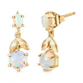 D'Joy AA natürliche, äthiopische Welo Opal Ohrringe - 1,55 ct.