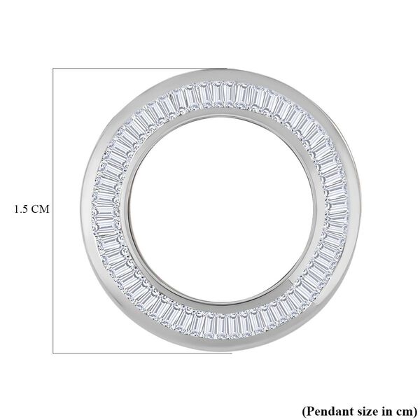 SI GH Diamant Anhänger in 950 Platin - 0,25 ct. image number 5