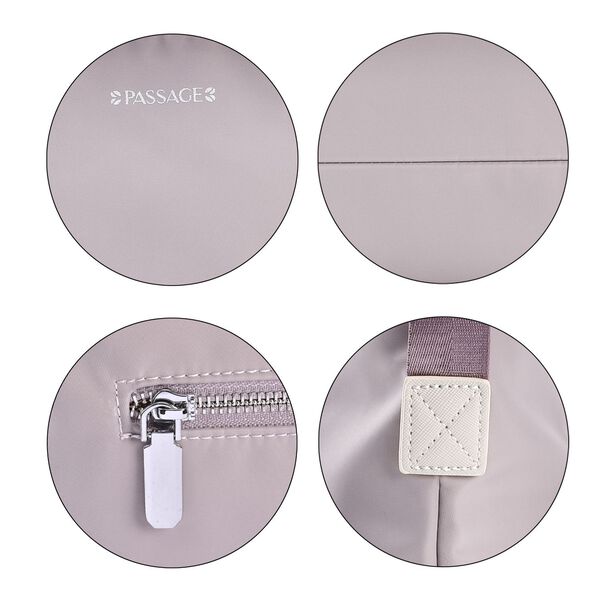 Sencillez - Crossbody Handtasche mit Schultergurt, Schwarz image number 6