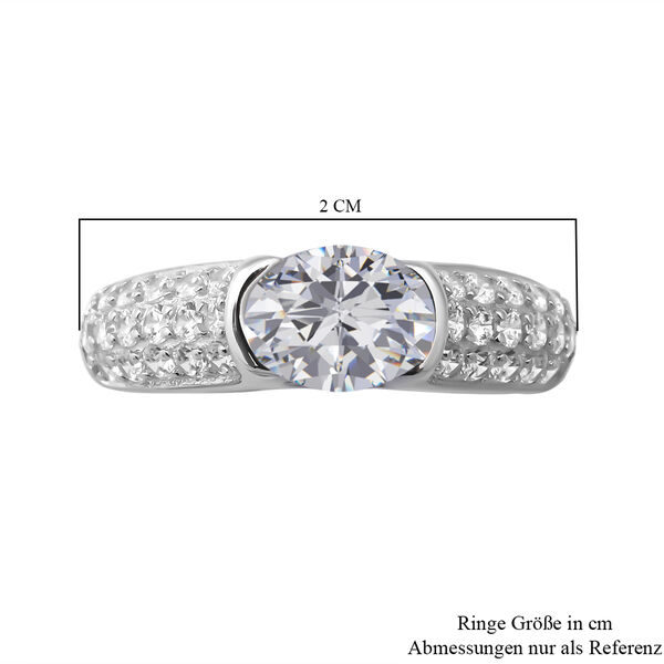 LUSTRO STELLA  Zirkonia-Ring - 2,91 ct. image number 4